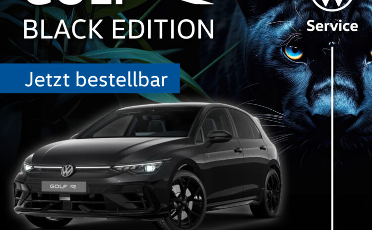  Der neue Golf R Black Edition